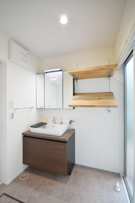 洗面室 | 岩国市で新築一戸建てならネストハウス