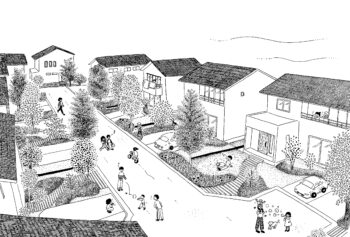 Richeの森 イメージ図 | 岩国で新築注文住宅ならネストハウス