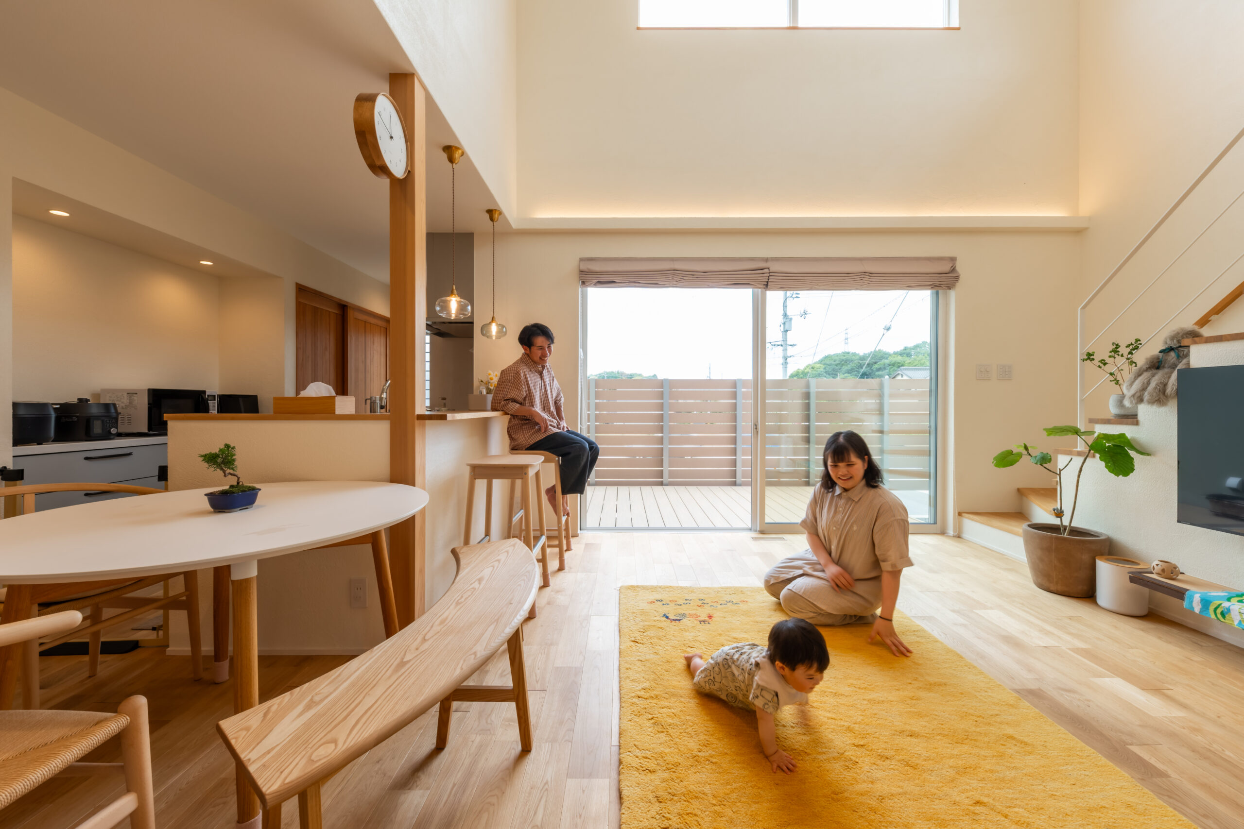 【周南市N様邸】好きな家具から広がった、吹き抜けのある明るい住まい