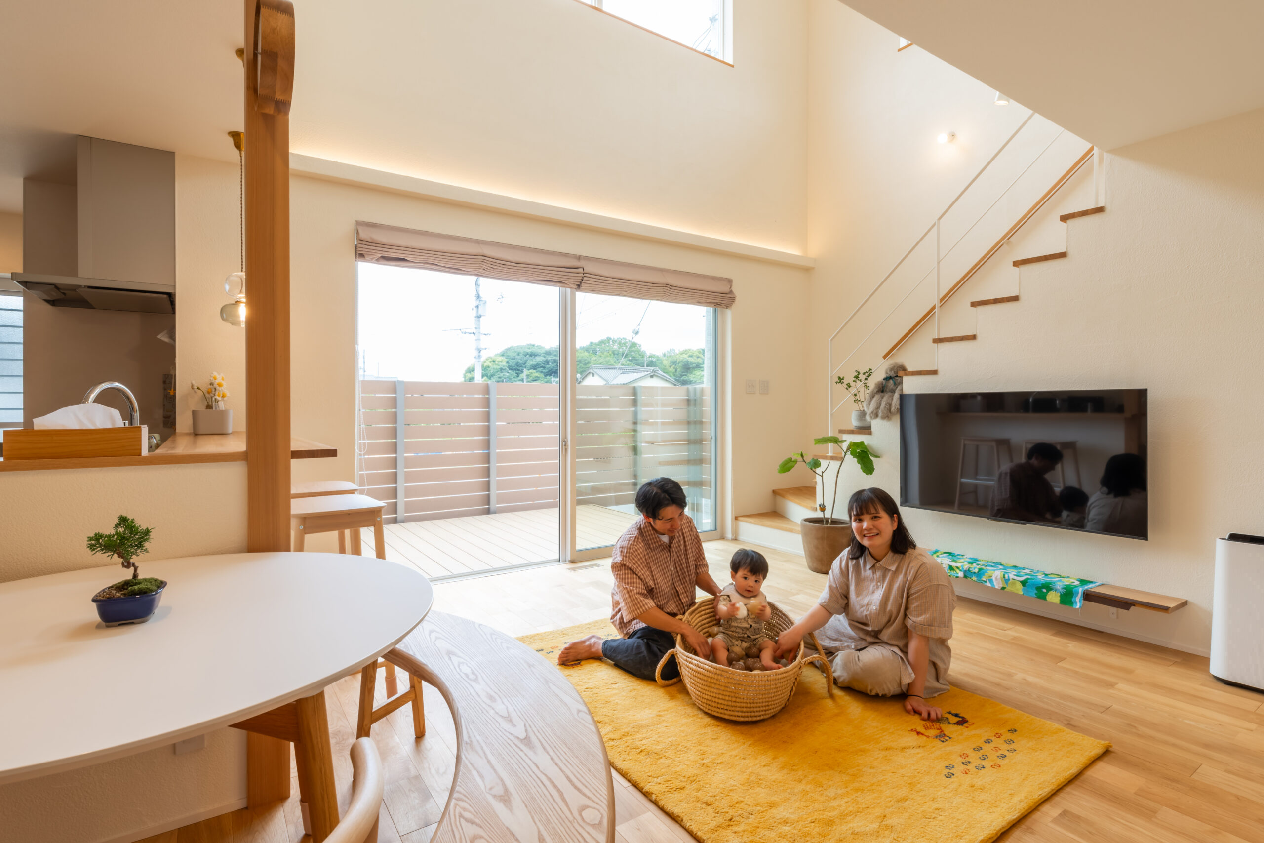 【周南市N様邸】好きな家具から広がった、吹き抜けのある明るい住まい